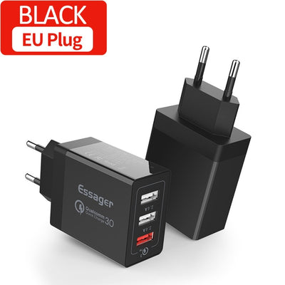 Essager 30W Quick Charge 3.0 Multi USB Charger