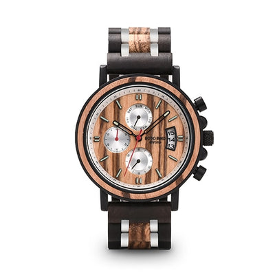 Masculino BOBO BIRD Wooden Watch Men