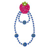 DOUVEI Cartoon Flower Wood Beads Girls Jewelry Set