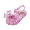 Mini Melissa Rivet Bow Girl Sandals