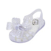 Mini Melissa Rivet Bow Girl Sandals