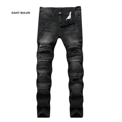 New Fashion Jeans Moto Mens Designer Clothes