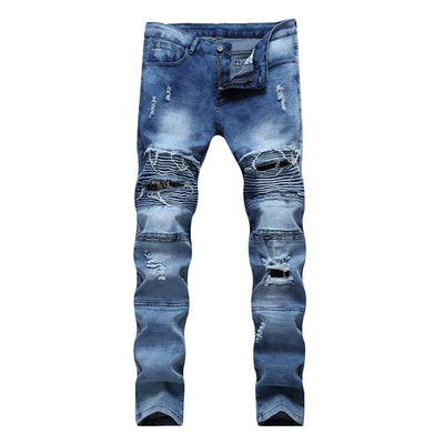 New Fashion Jeans Moto Mens Designer Clothes