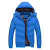 Men's Cotton Parka Coat Hooded Bomber Parkas Jackets