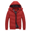 Men's Cotton Parka Coat Hooded Bomber Parkas Jackets