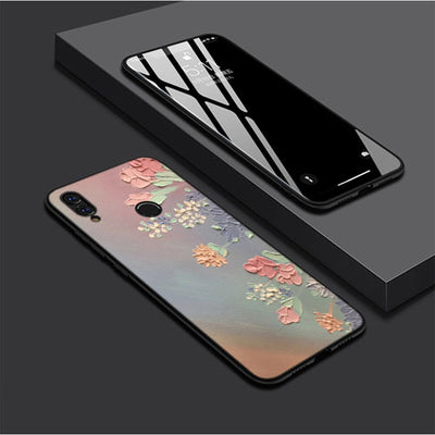 Black Soft Silicone cover phone case