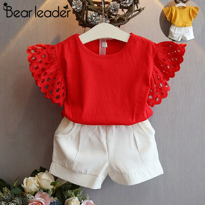 Bear Leader Girls Clothing Sets 2019 Summer Kids Clothes