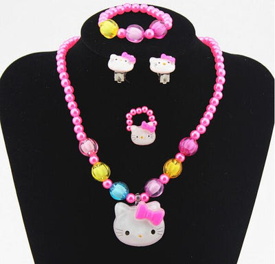 1set Baby Girls Imitation Pearls necklace