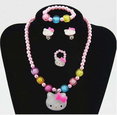 1set Baby Girls Imitation Pearls necklace