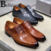 BELLECOM 2019 Men's leather shoes,