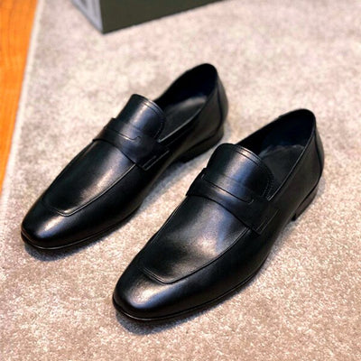 BELLECOM2019 Men's leather shoes