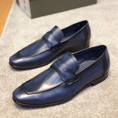 BELLECOM2019 Men's leather shoes