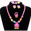 Candy Beads Resin Plastic Kids Jewelry Set