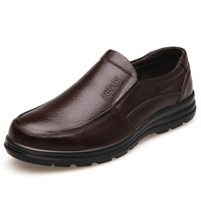 Genuine Leather Shoes Men Brand Footwear