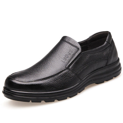 Genuine Leather Shoes Men Brand Footwear