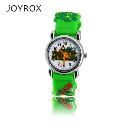 JOYROX New Ninja Turtle Pattern Rubber Strap Children Watches