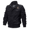 2018 Plus Size Military Jacket Men