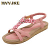 Summer Shoes Sweet Womens Flowers Flat Sandals