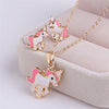 Pink Animal Jewelry Set Chain Kids Jewelry