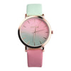 2018 Fashion WristWatch Retro Rainbow Design Women Dress Watch