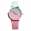 2018 Fashion WristWatch Retro Rainbow Design Women Dress Watch