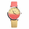 2018 Fashion WristWatch Retro Rainbow Design Women Dress Watch