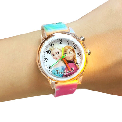 Electronic Colorful Light Source Child Watch