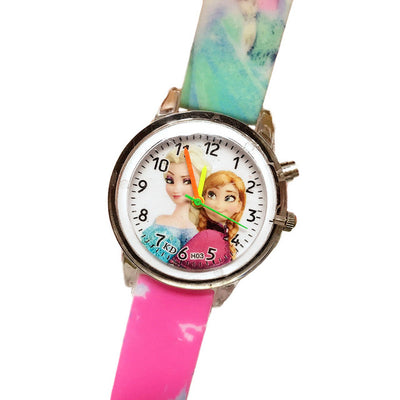 Electronic Colorful Light Source Child Watch