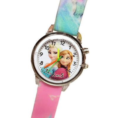 Electronic Colorful Light Source Child Watch