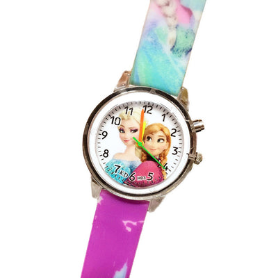 Electronic Colorful Light Source Child Watch