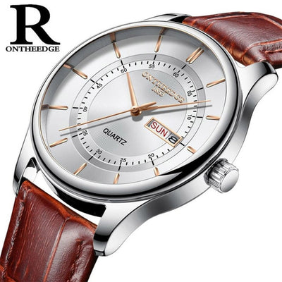 High Quality Rose Gold Dial Watch Men