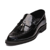 Large size Men Pointed toe leather shoes