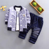 BibiCola Spring Autumn Children Boys Clothing Sets