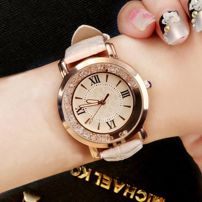 New ladies Leather Bracelet Wrist watch