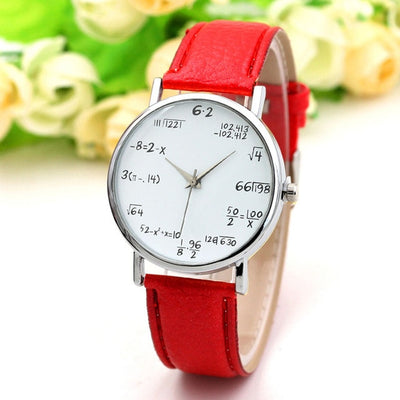 Fashion Math Function Pattern Leather Band