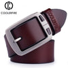 cowhide genuine leather belts for men