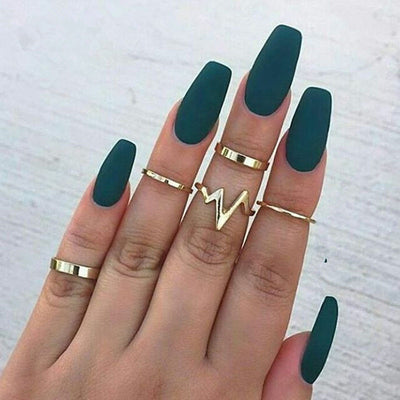 2018 new fashion popular ECG women's ring