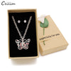 Fashion Kids Jewelry Sets Rhinestone Stud Earrings