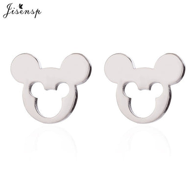 Jisensp Cute Mickey Earrings for Women