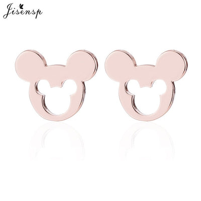 Jisensp Cute Mickey Earrings for Women