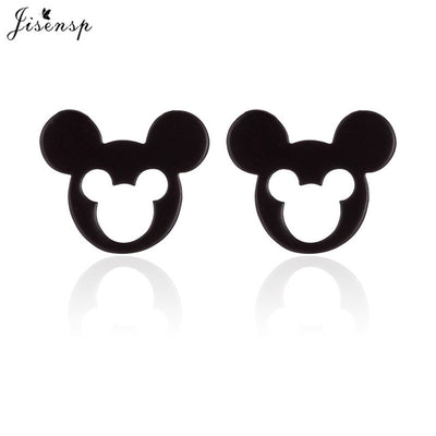 Jisensp Cute Mickey Earrings for Women