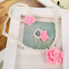 Cute Pink Simulated Pearl Beads Kid Jewelry Sets