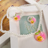 Cute Pink Simulated Pearl Beads Kid Jewelry Sets