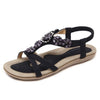 Summer Shoes Sweet Womens Flowers Flat Sandals