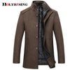 Holyrising Wool Coat Men