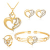 HC Classic Gold Color Girl Party Jewelry