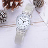 Simple silver watches women