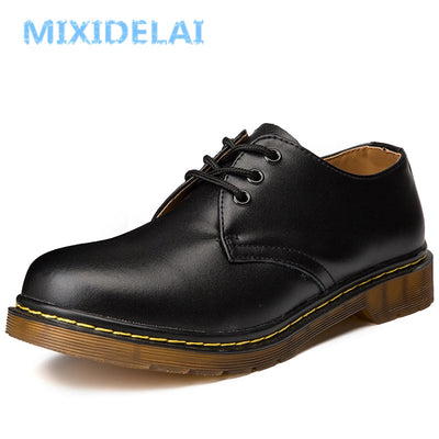 New Big Size Brand Genuine Leather Men Shoes