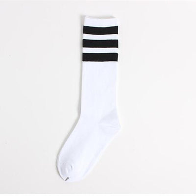 3 Three Stripes Socks Women Men Cotton