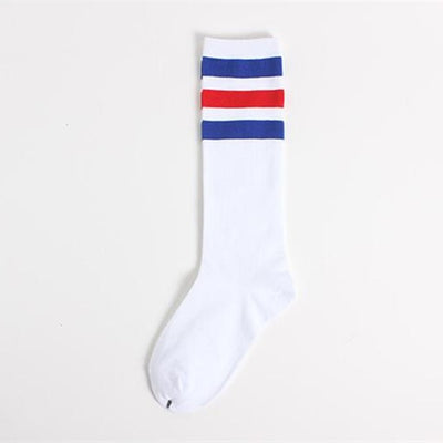 3 Three Stripes Socks Women Men Cotton